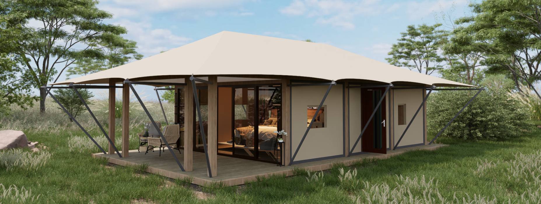 大石桥市户外酒店帐篷厂家